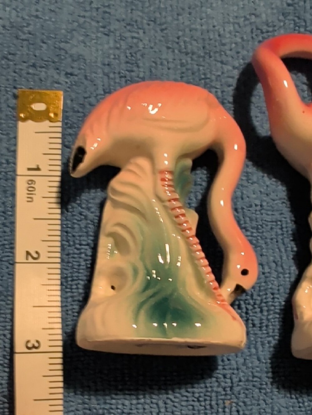 Vintage Pink Flamingo Florida Souvenir Salt & Pepper - Picture 4 of 8